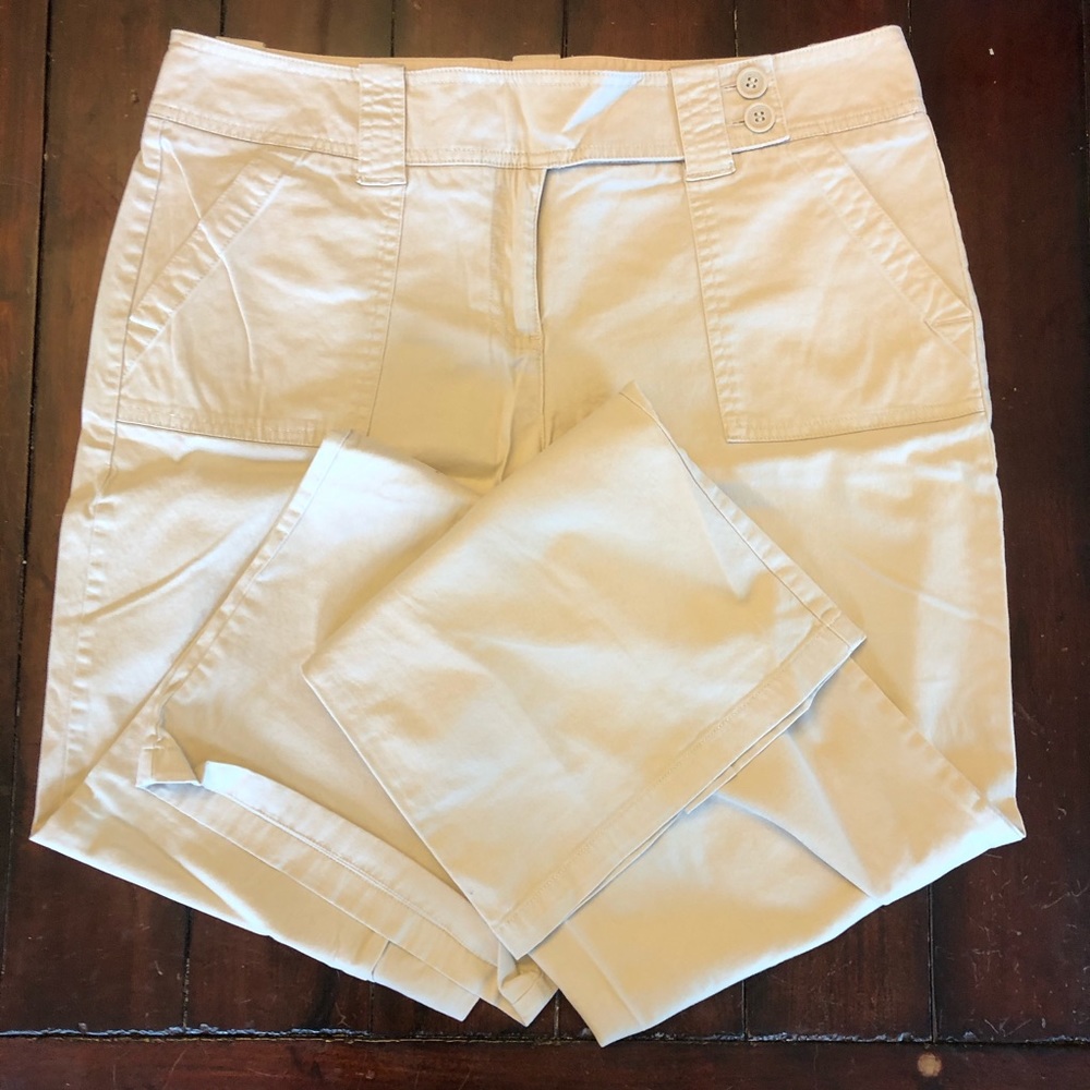 Manhattan Chino Flare Leg Khakis